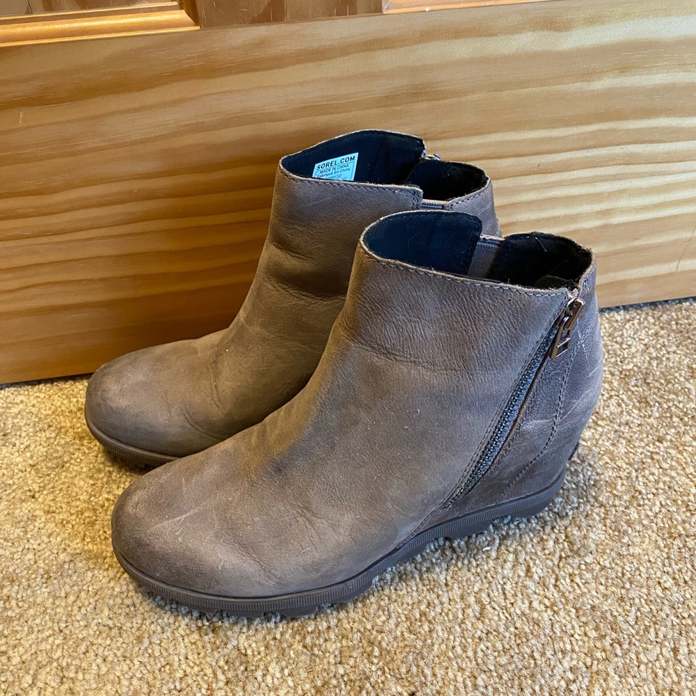 Sorel Wedge Booties